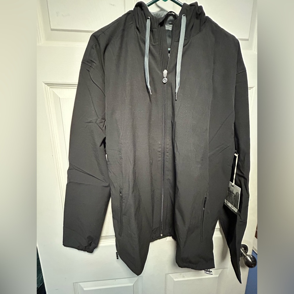 Linksoul 4-Way Stetch Mens hoodie New with Tags